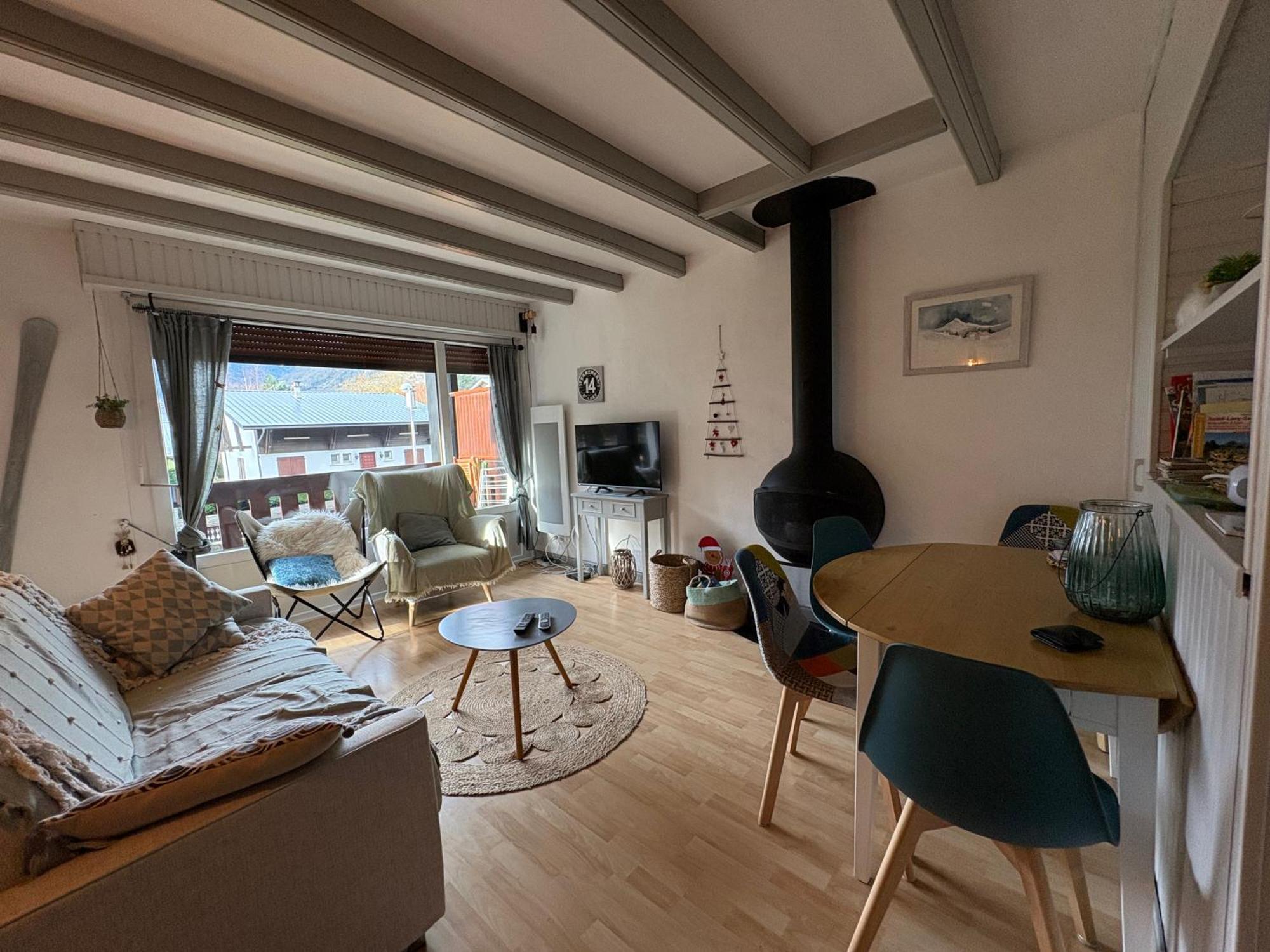 T2 Centre Village - Proximite Telecabine - Vue Montagne Plein Sud - Terrasse Couverte - Balcon - Chambre 1 Lit Double En 160 - Salon 1 Canape Convertible En 140 - Cuisine Separee Saint-Lary-Soulan Zewnętrze zdjęcie